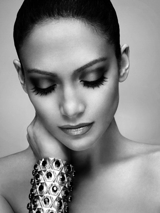 Jennifer Lopez Beautiful Cool Portrait BW Pop Singer Music Wall Art Print Poster