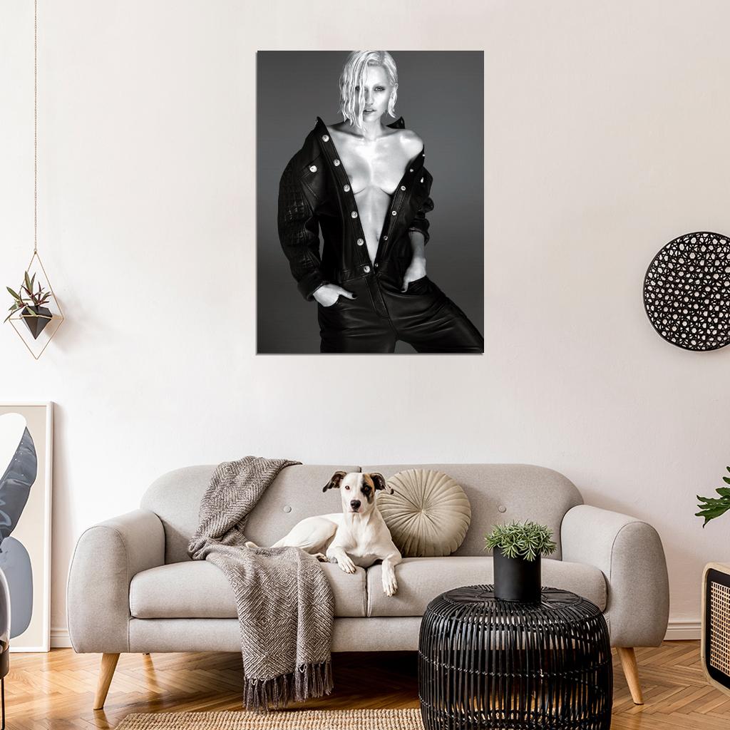 Miley Cyrus Sexy Hot Pop Country Singer Music BW Wall Art Print Poster