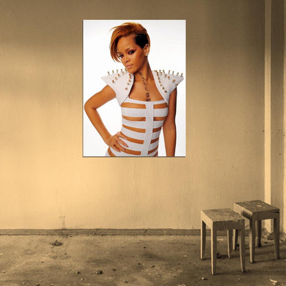 Rihanna Sexy Pop Music Singer Wall Art Print Poster