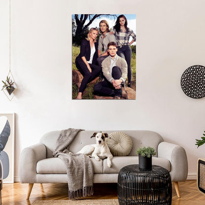 Kristen Stewart Chris Hemsworth Charlize Theron Sam Claflin Wall Art Print Poster