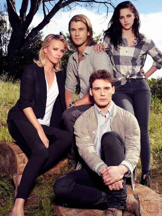 Kristen Stewart Chris Hemsworth Charlize Theron Sam Claflin Wall Art Print Poster