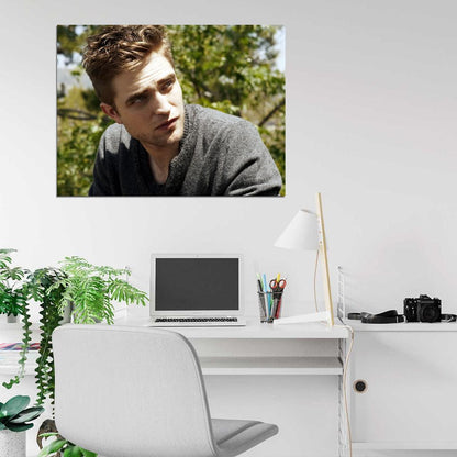 Robert Pattinson Actor Wall Art Print Poster