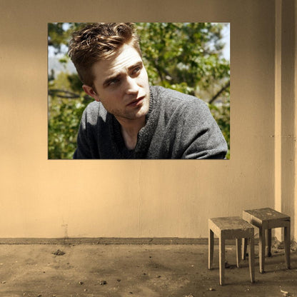 Robert Pattinson Actor Wall Art Print Poster