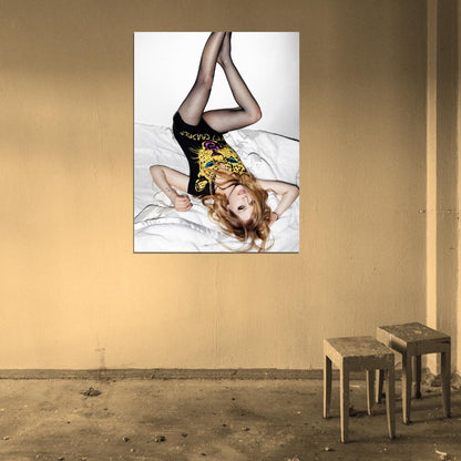 Avril Lavigne Pop Punk Singer Music Wall Art Print Poster