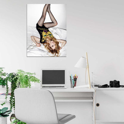 Avril Lavigne Pop Punk Singer Music Wall Art Print Poster