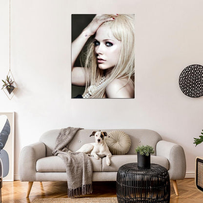 Avril Lavigne Beautiful Portrait Pop Punk Music Singer Wall Art Print Poster