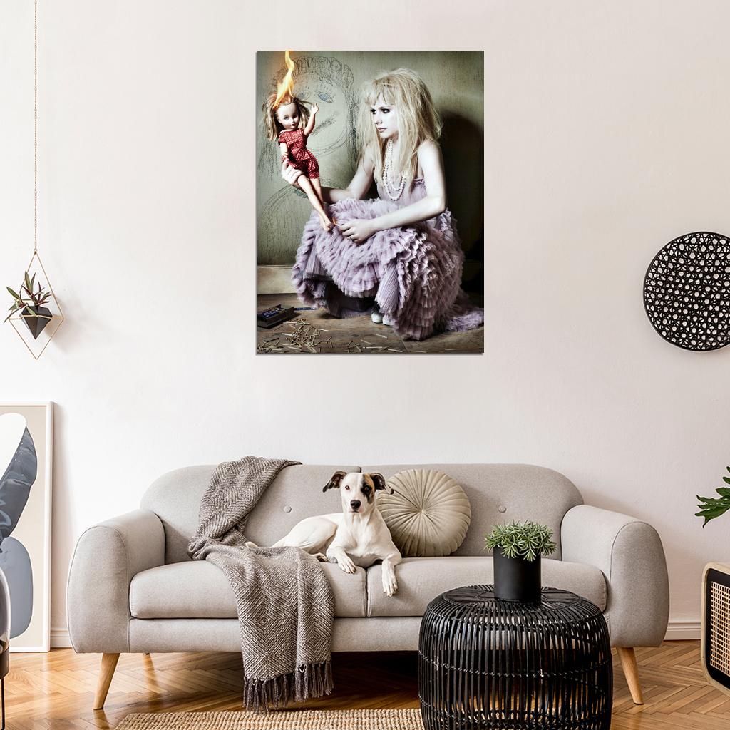 Avril Lavigne Doll Cool Amazing Pop Punk Music Singer Wall Art Print Poster