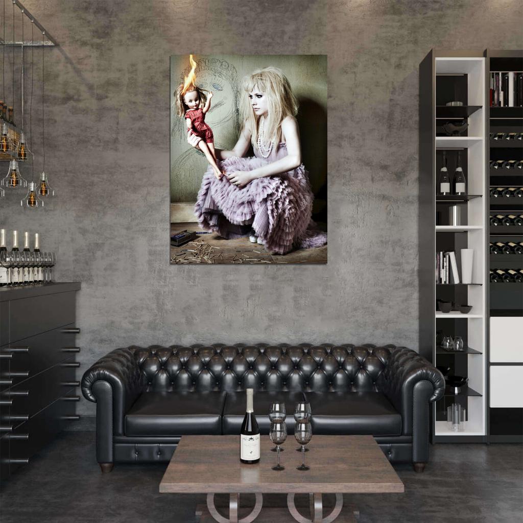 Avril Lavigne Doll Cool Amazing Pop Punk Music Singer Wall Art Print Poster