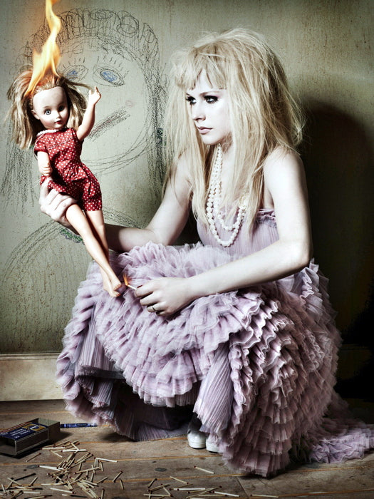 Avril Lavigne Doll Cool Amazing Pop Punk Music Singer Wall Art Print Poster