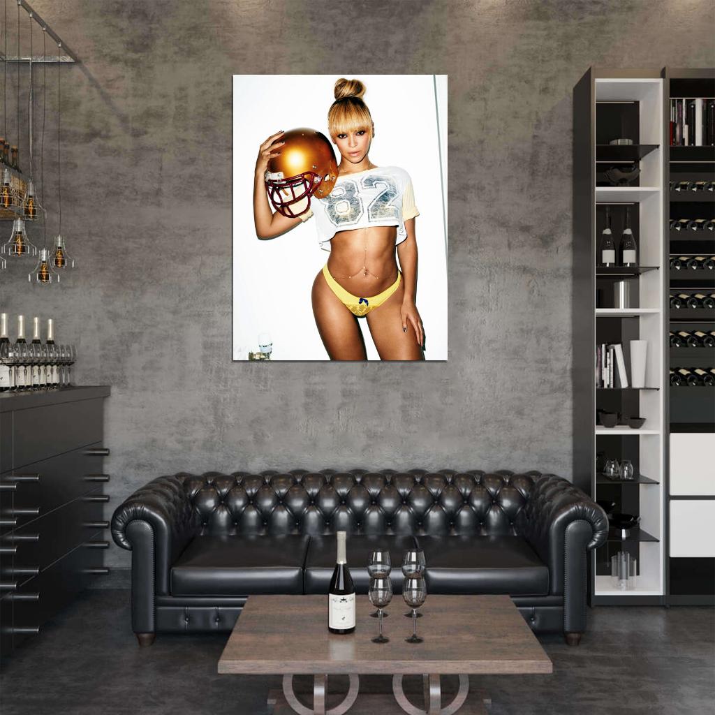 Beyonce R&B Pop Music Singer Wall Art Print Poster