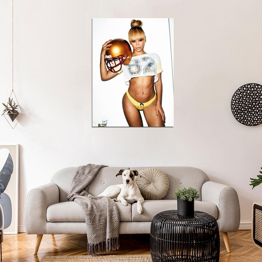 Beyonce R&B Pop Music Singer Wall Art Print Poster