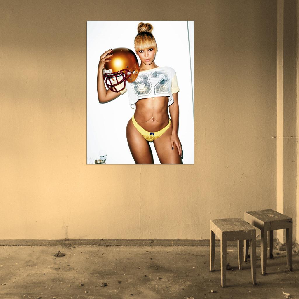 Beyonce R&B Pop Music Singer Wall Art Print Poster