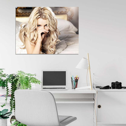Britney Spears Cute Portrait Pop Singer Music Wall Art Print Poster