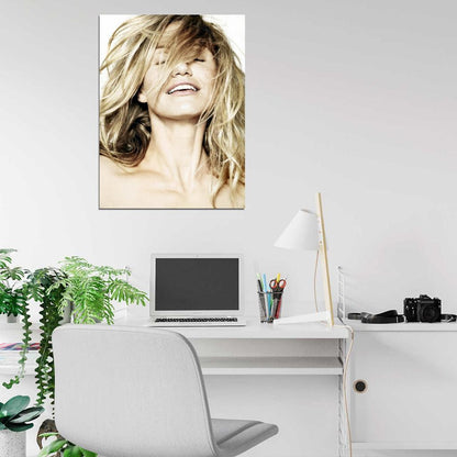 Cameron Diaz Smile Portrait Actress Wall Art Print Poster
