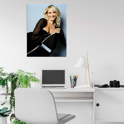 Cameron Diaz Actress Wall Art Print Poster
