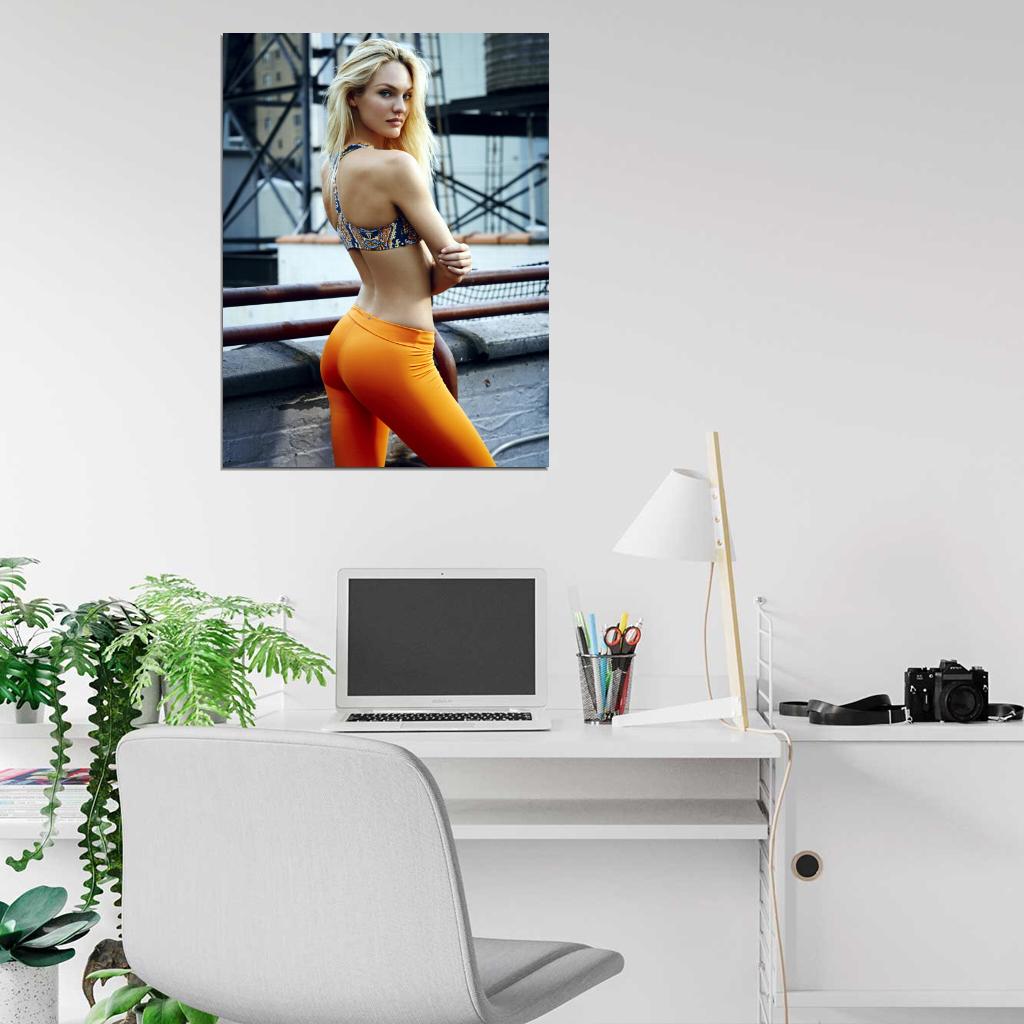 Candice Swanepoel Model Wall Art Print Poster