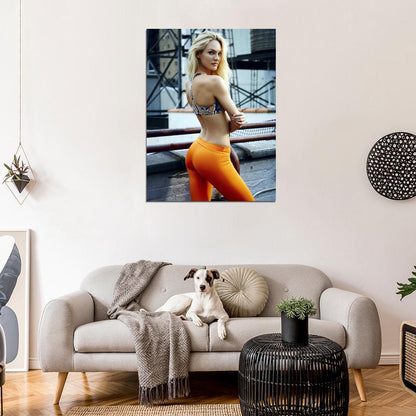 Candice Swanepoel Model Wall Art Print Poster
