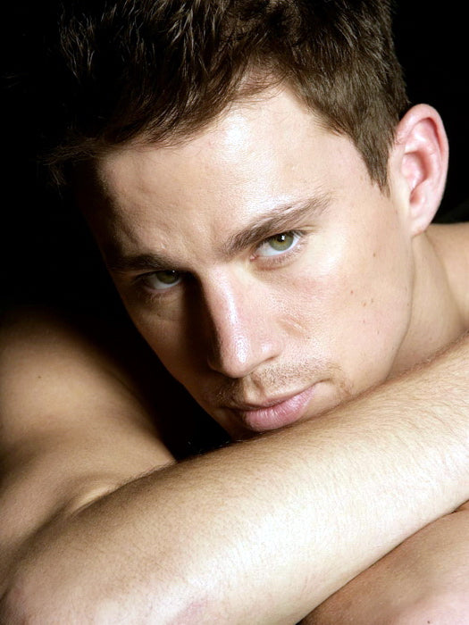 Channing Tatum Portrait Actor Wall Art Print Poster