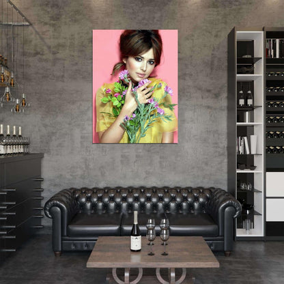 Cheryl Cole Beautiful Portrait Pop Music Singer Wall Art Print Poster