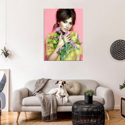 Cheryl Cole Beautiful Portrait Pop Music Singer Wall Art Print Poster