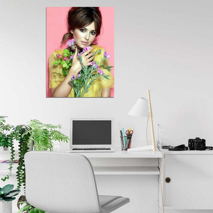 Cheryl Cole Beautiful Portrait Pop Music Singer Wall Art Print Poster