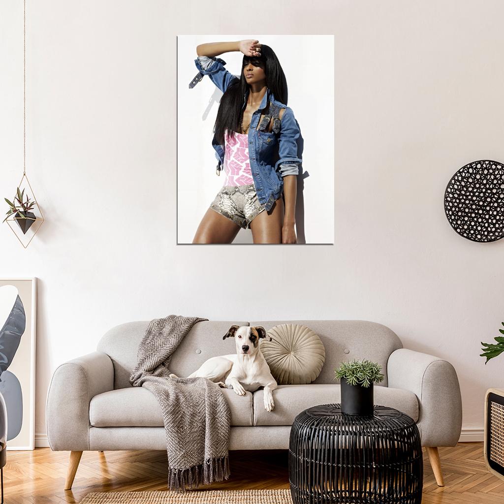 Ciara Sexy R&B Hip Hop Music Singer Wall Art Print Poster