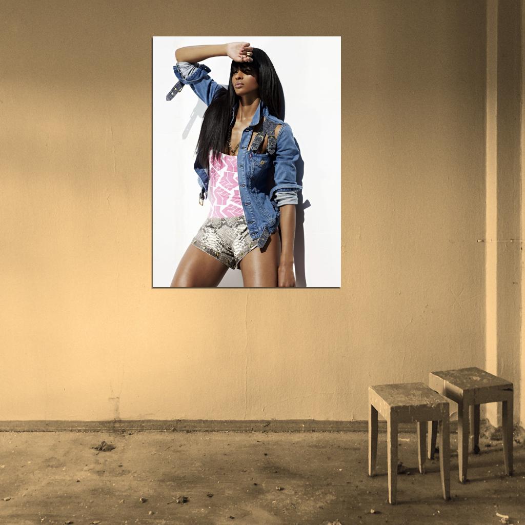 Ciara Sexy R&B Hip Hop Music Singer Wall Art Print Poster