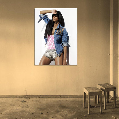Ciara Sexy R&B Hip Hop Music Singer Wall Art Print Poster