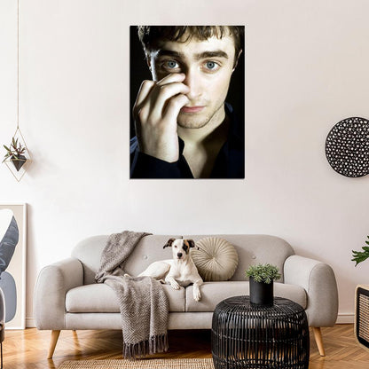 Daniel Radcliffe Portrait Actor Wall Art Print Poster