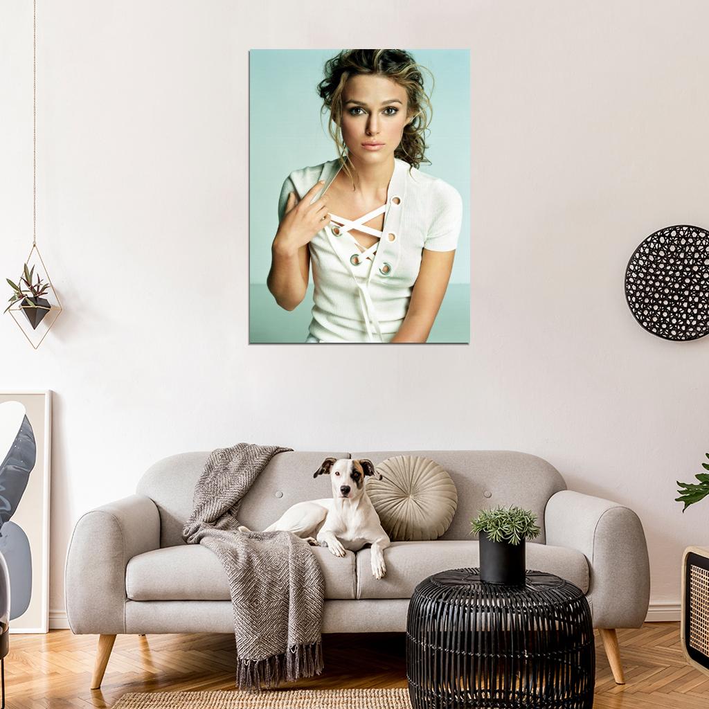 Keira Knightley Actress Wall Art Print Poster