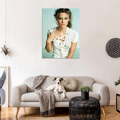 Keira Knightley Actress Wall Art Print Poster