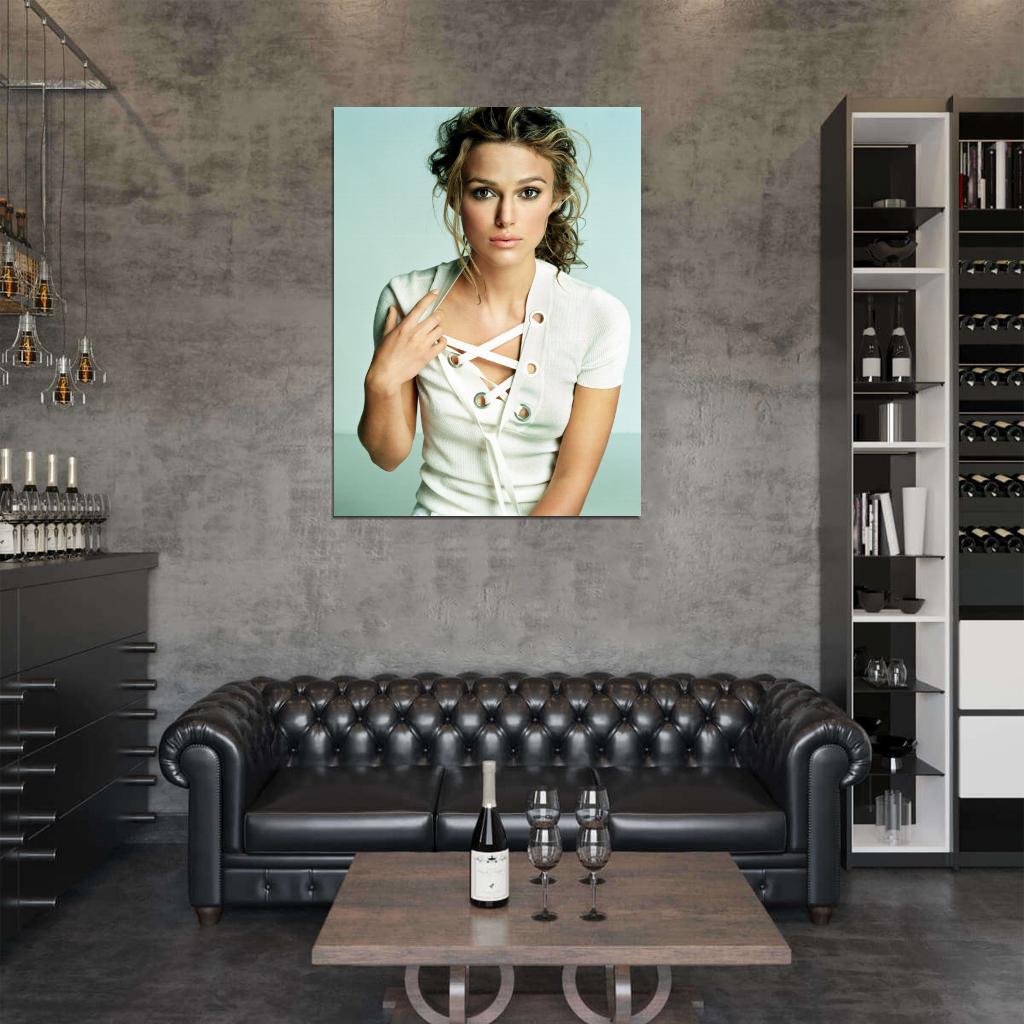 Keira Knightley Actress Wall Art Print Poster