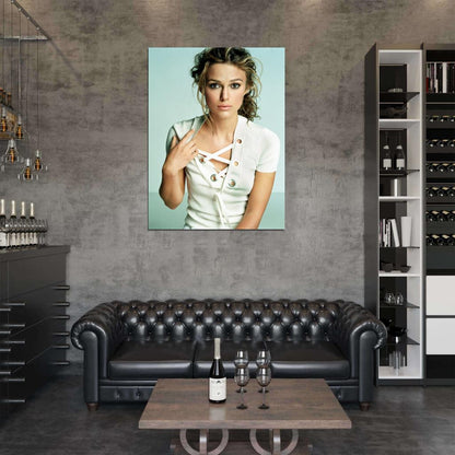 Keira Knightley Actress Wall Art Print Poster