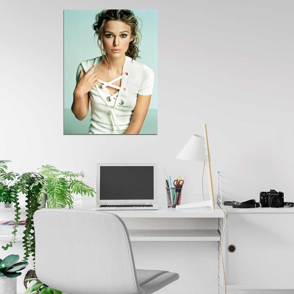 Keira Knightley Actress Wall Art Print Poster
