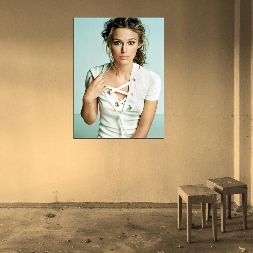Keira Knightley Actress Wall Art Print Poster