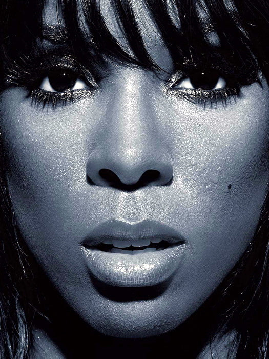 Kelly Rowland Portrait R&B Pop Music Singer Wall Art Print Poster