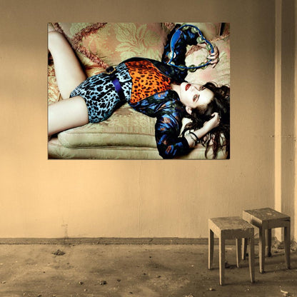 Kristen Stewart Actress Wall Art Print Poster
