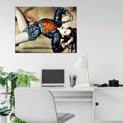 Kristen Stewart Actress Wall Art Print Poster
