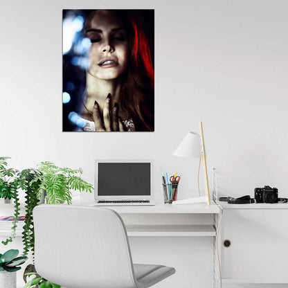 Lana Del Rey Cool Amazing Beautiful Portrait Pop Music Singer Wall Art Print Poster