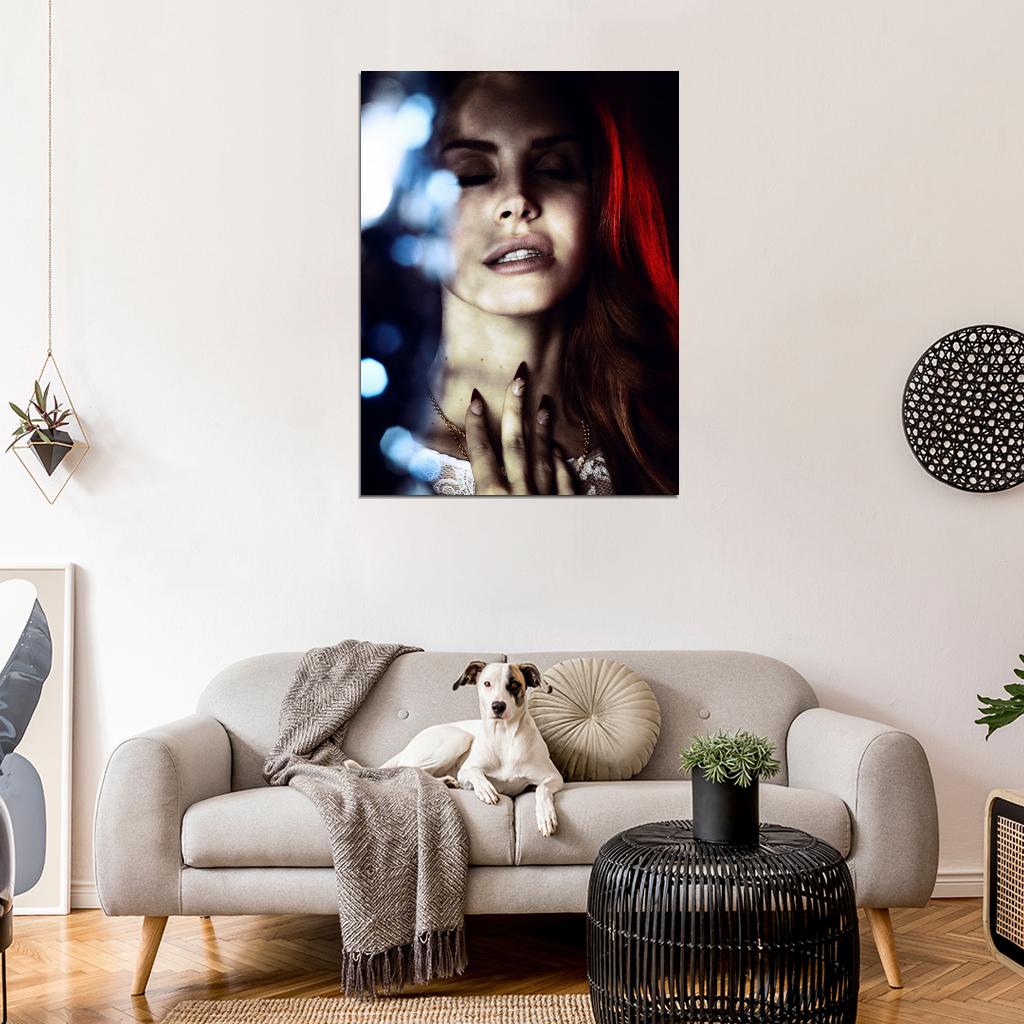 Lana Del Rey Cool Amazing Beautiful Portrait Pop Music Singer Wall Art Print Poster