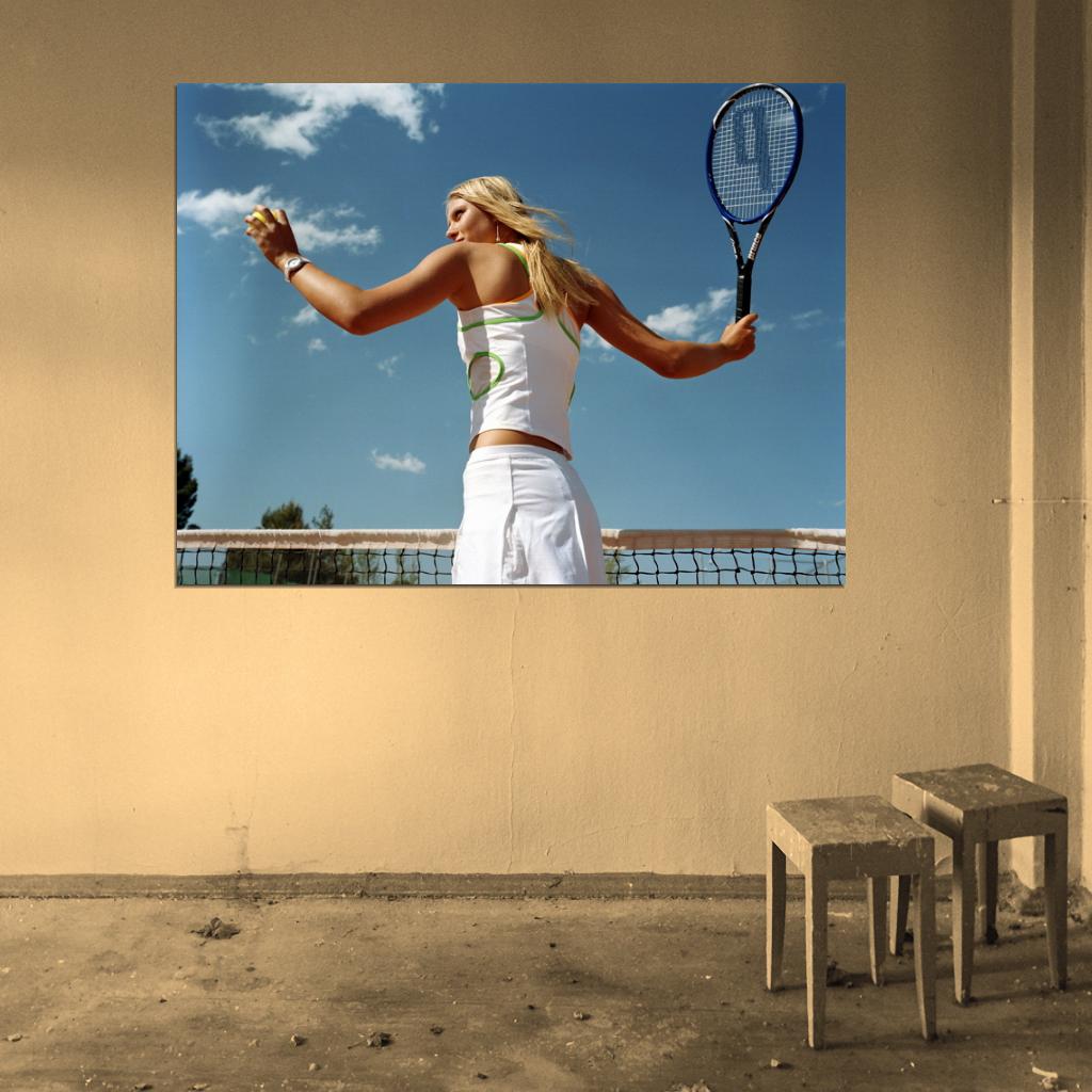 Maria Sharapova Wall Art Print Poster