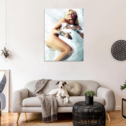 Miley Cyrus Sexy Hot Pop Music Singer Wall Art Print Poster