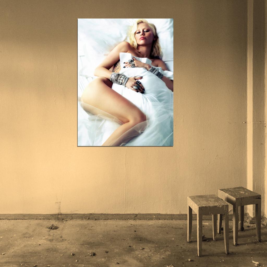 Miley Cyrus Sexy Hot Pop Music Singer Wall Art Print Poster