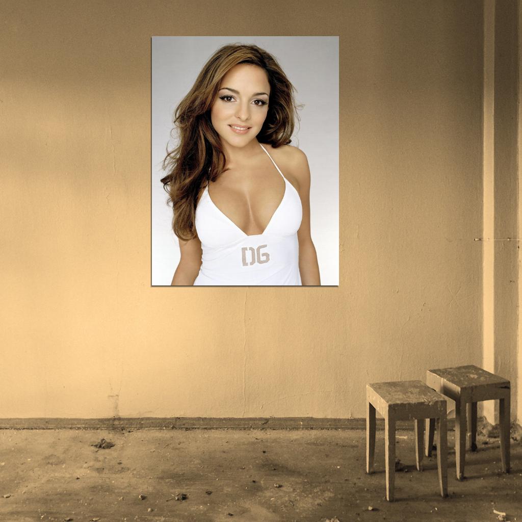 Estefania Kuester Sexy Model Wall Art Print Poster