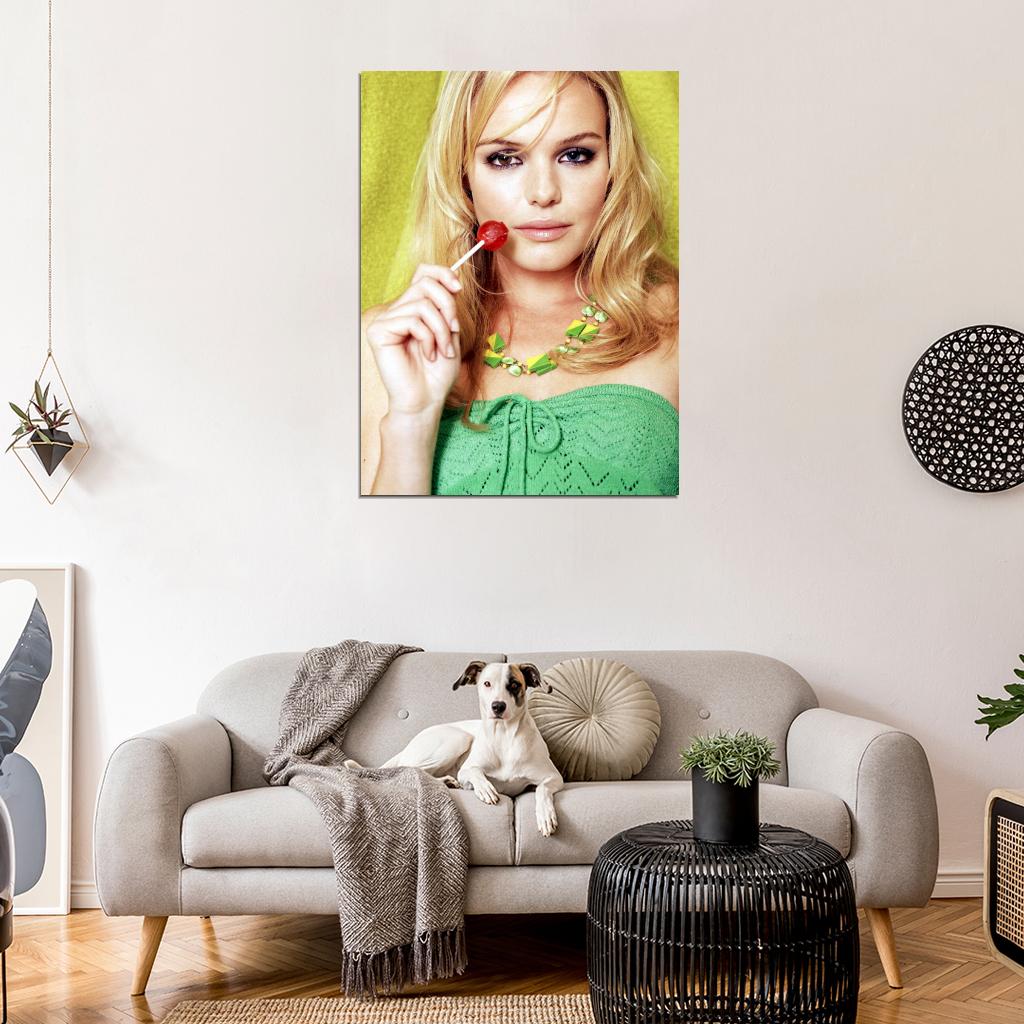 Kate Bosworth Portrait Actress Wall Art Print Poster