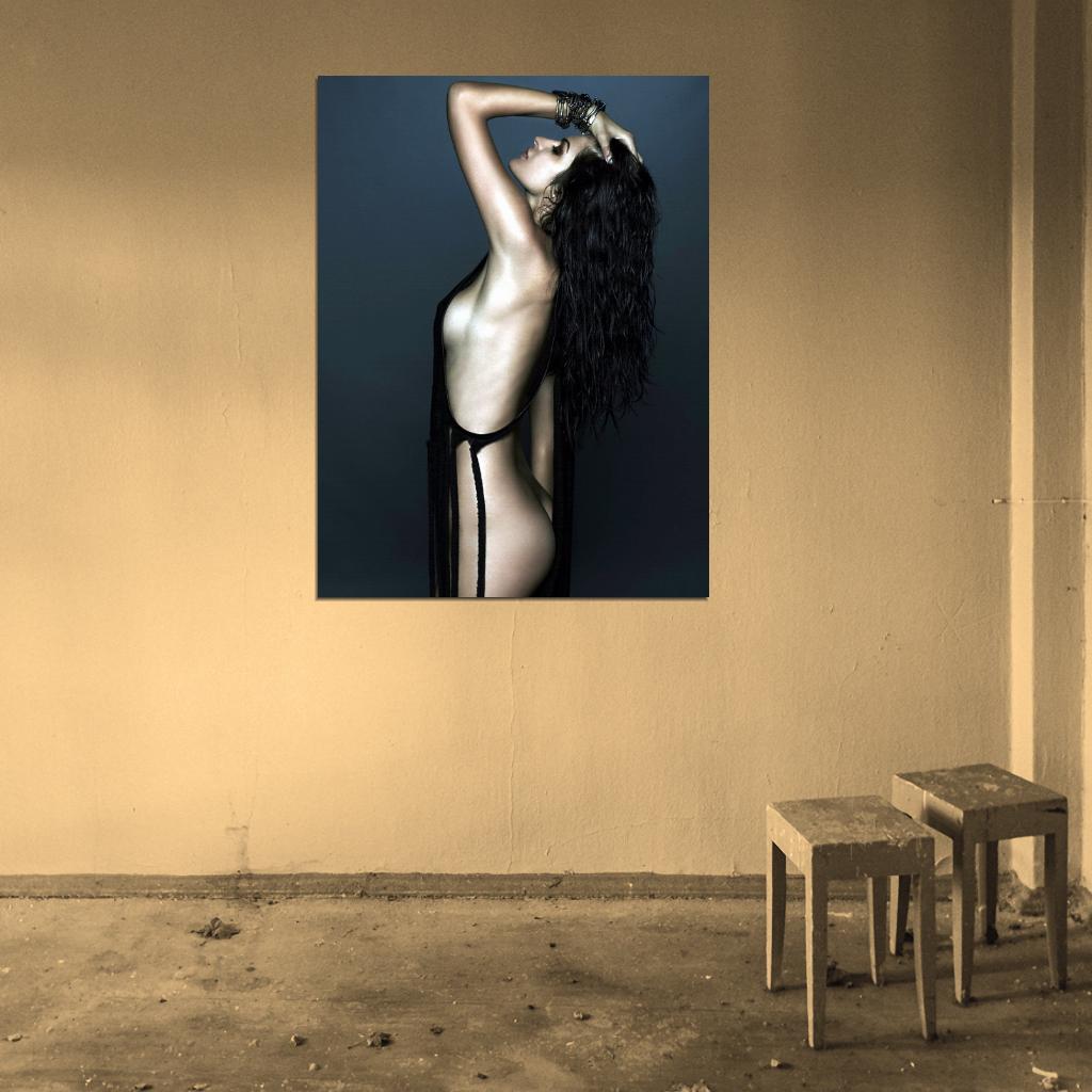 Yaya Kosikova Sexy Hot Model Wall Art Print Poster