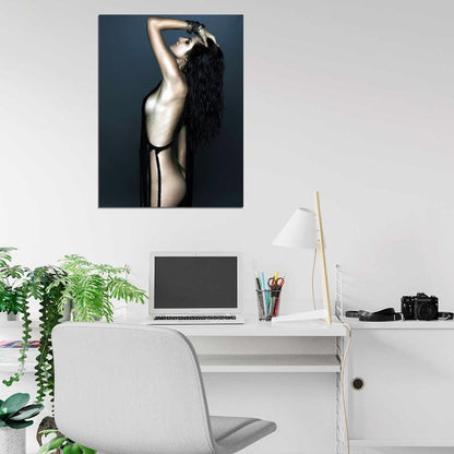 Yaya Kosikova Sexy Hot Model Wall Art Print Poster