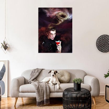 Milla Jovovich Cool Amazing Art Actress Model Wall Art Print Poster