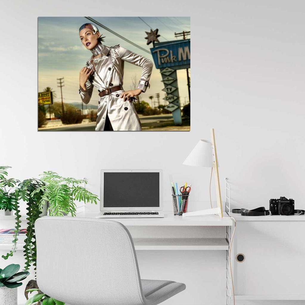 Milla Jovovich Actress Model Wall Art Print Poster