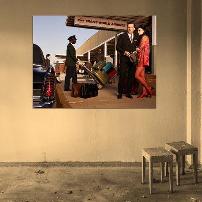 Mad Men Characters Tv Series Wall Art Print Poster
